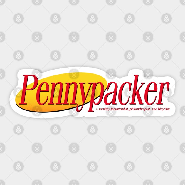 H.E. Pennypacker Sticker by ModernPop